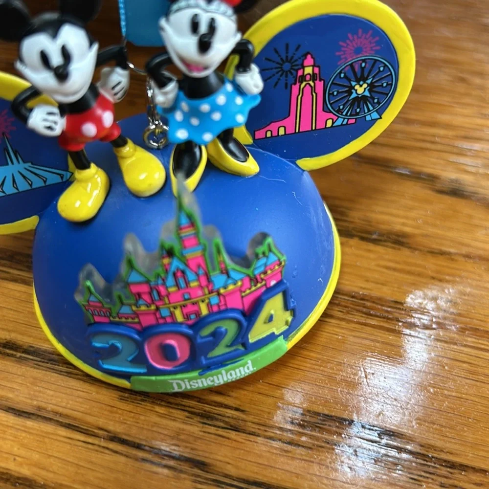 Disney 2024 lighted Christmas ornament.  Excellent condition.  New in box.